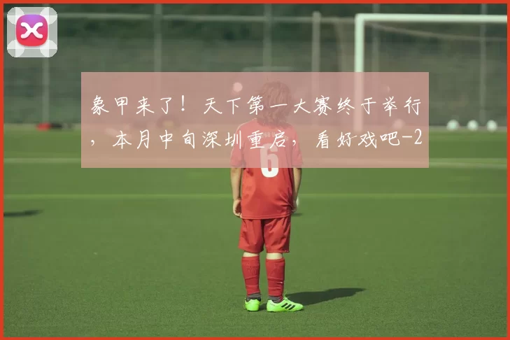 象甲来了!天下第一大赛终于举行,本月中旬深圳重启,看好戏吧